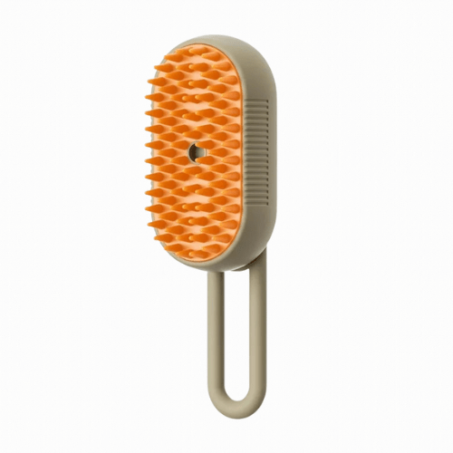 Brosse Vapeur 3-en-1 pour Chats et Chiens – Nettoyage, Massage & Soin du Poil