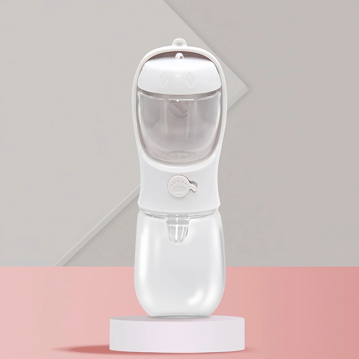 Gourde portable 2 en 1 pour chien et chat – eau & croquettes