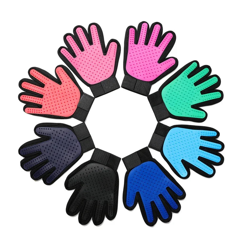 Gants de Toilettage en Silicone