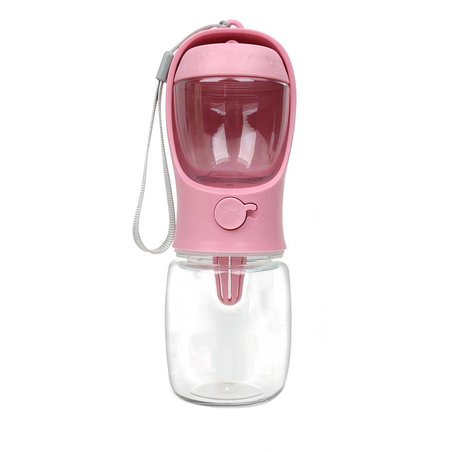 Gourde portable 2 en 1 pour chien et chat – eau & croquettes