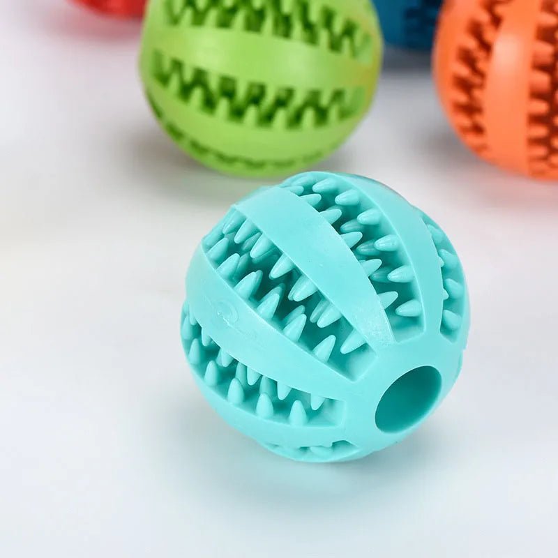 Balle à Mâcher Interactive pour Chiens et Chats – Nettoyage des Dents et Jouet Amusant