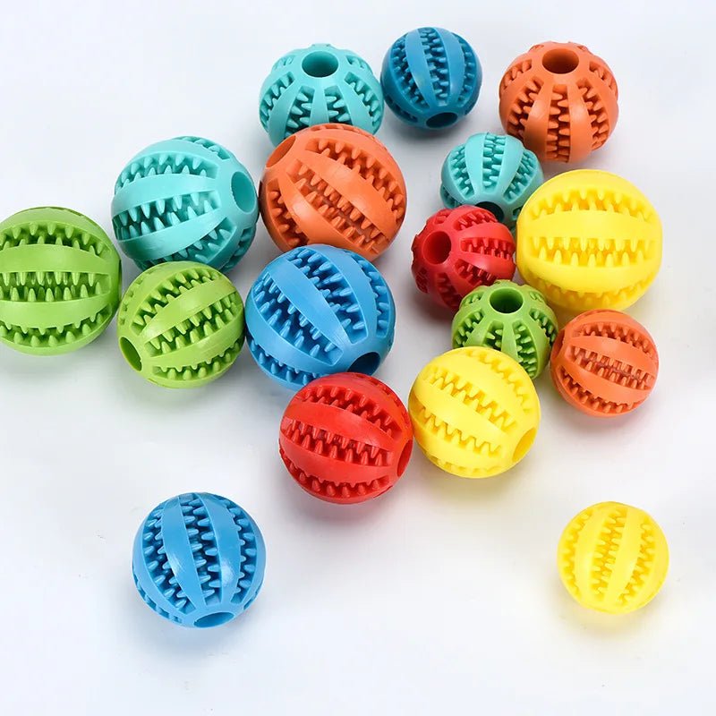 Balle à Mâcher Interactive pour Chiens et Chats – Nettoyage des Dents et Jouet Amusant