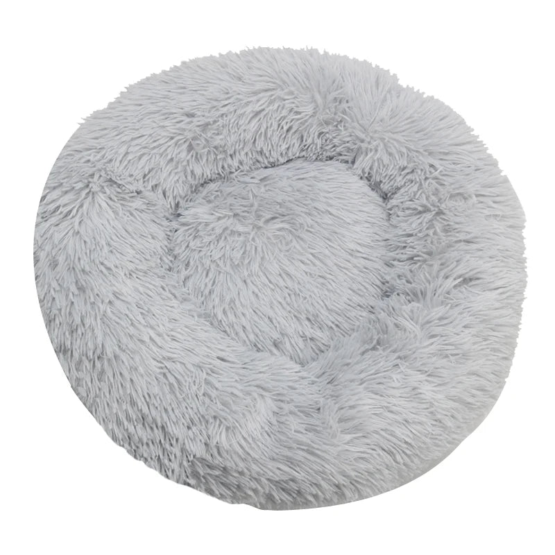 Panier Rond Douillet pour Chiens et Chats – Lit Chauffant et Lavable