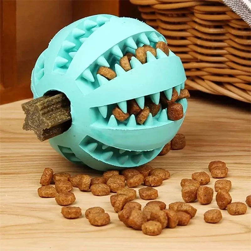 Balle à Mâcher Interactive pour Chiens et Chats – Nettoyage des Dents et Jouet Amusant