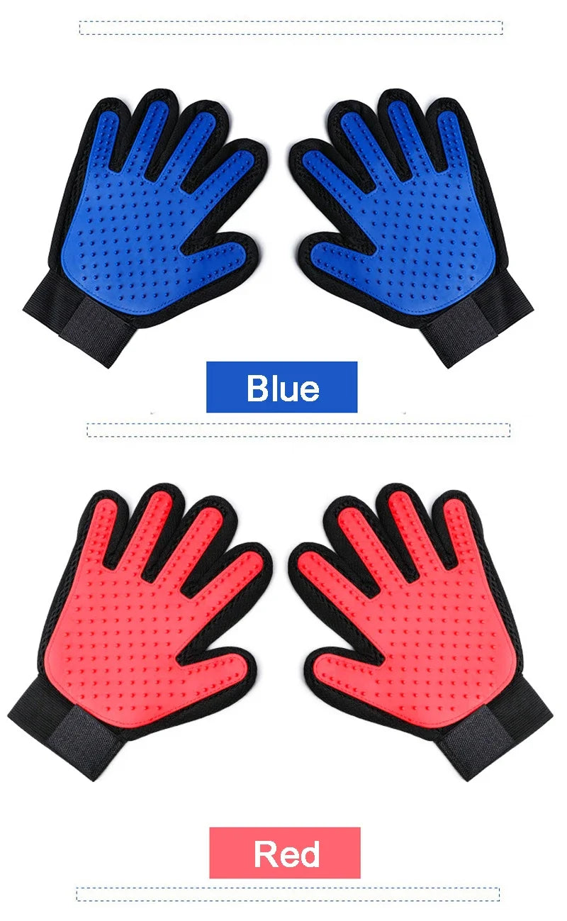Gants de Toilettage en Silicone