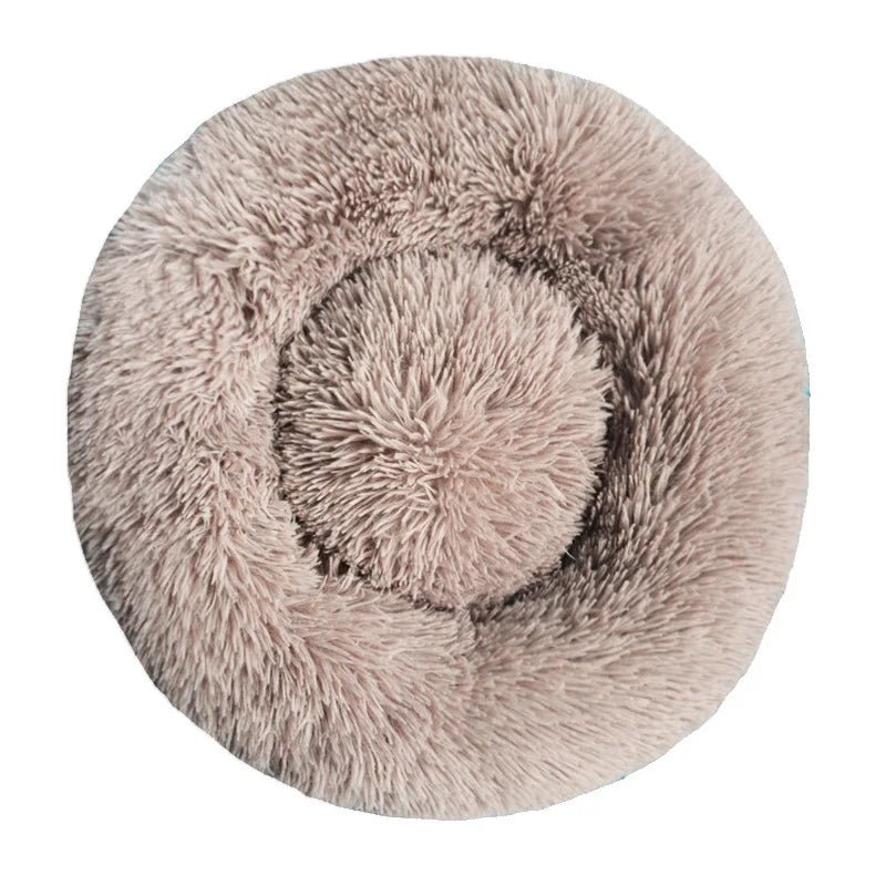 Panier Rond Douillet pour Chiens et Chats – Lit Chauffant et Lavable