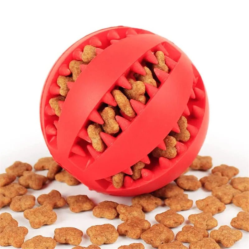 Balle à Mâcher Interactive pour Chiens et Chats – Nettoyage des Dents et Jouet Amusant