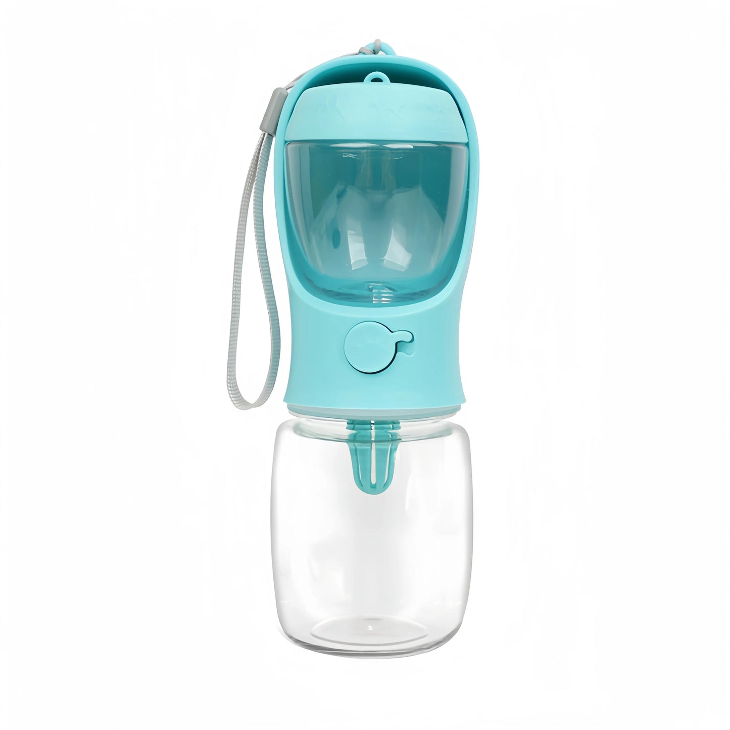 Gourde portable 2 en 1 pour chien et chat – eau & croquettes