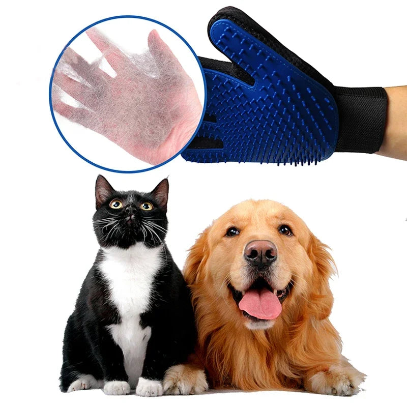 Gants de Toilettage en Silicone