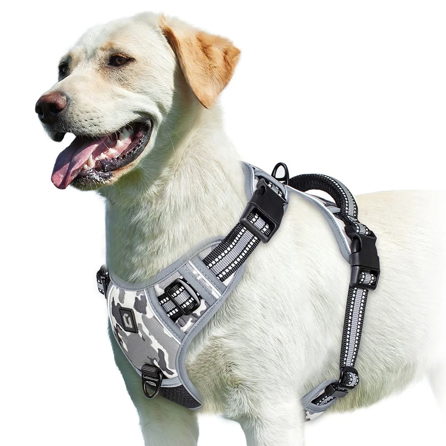 Harnais Anti-Traction pour Chien – Réglable, Confortable & Facile à Contrôler