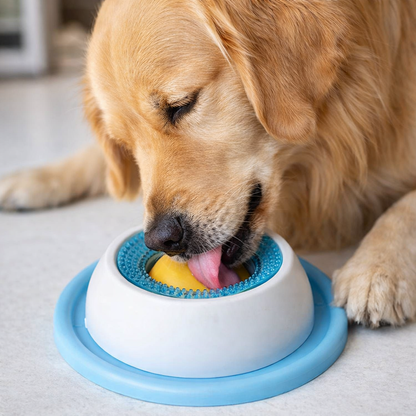 Tapis de Léchage Résistant – Stimulation Mentale