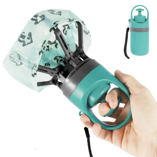 Ramasse-Crottes Portable pour Chien – Design Hygiénique Sans Contact
