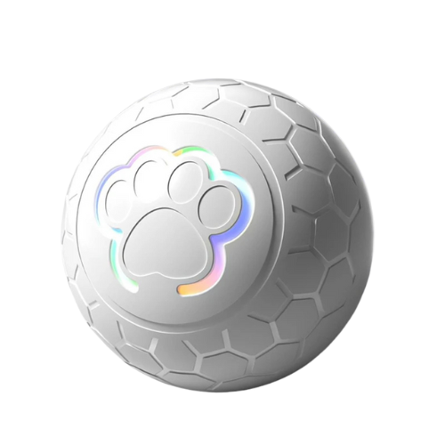 Balle Interactive Intelligente pour Chien et Chat – Rechargeable USB avec Lumières RGB