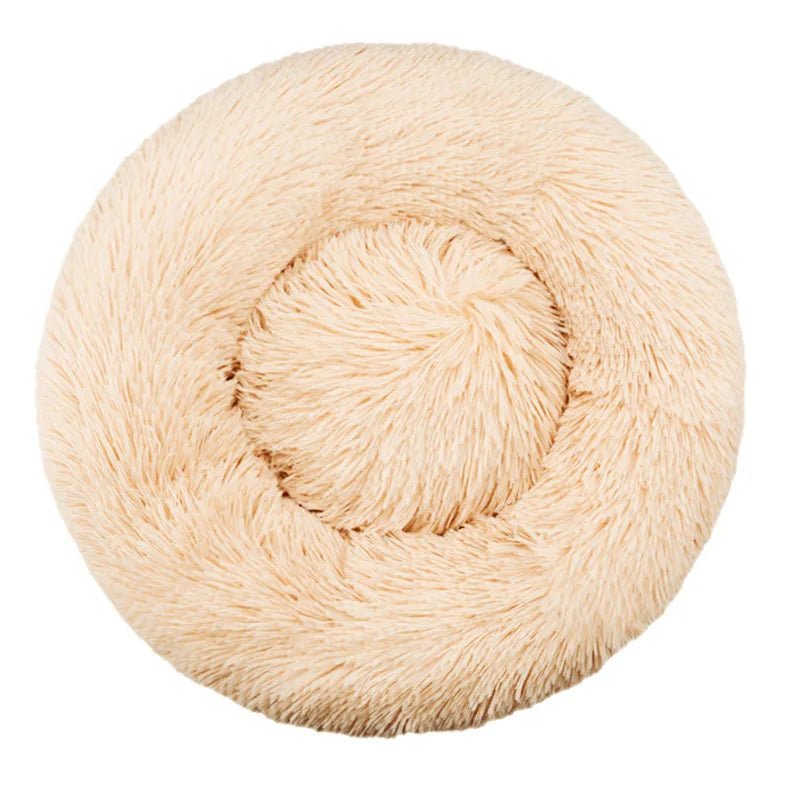 Panier Rond Douillet pour Chiens et Chats – Lit Chauffant et Lavable