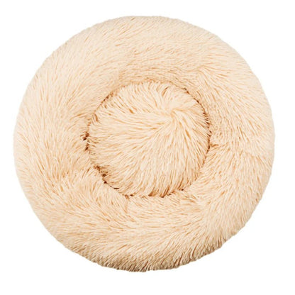 Panier Rond Douillet pour Chiens et Chats – Lit Chauffant et Lavable