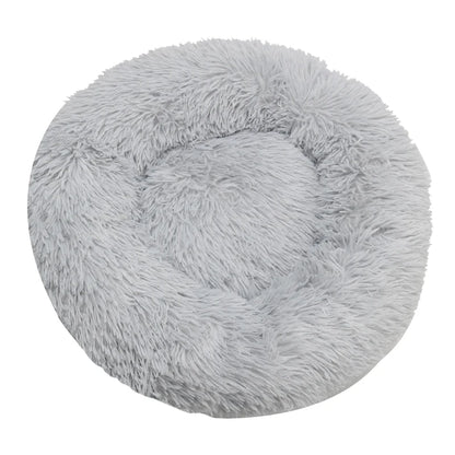 Panier Rond Douillet pour Chiens et Chats – Lit Chauffant et Lavable