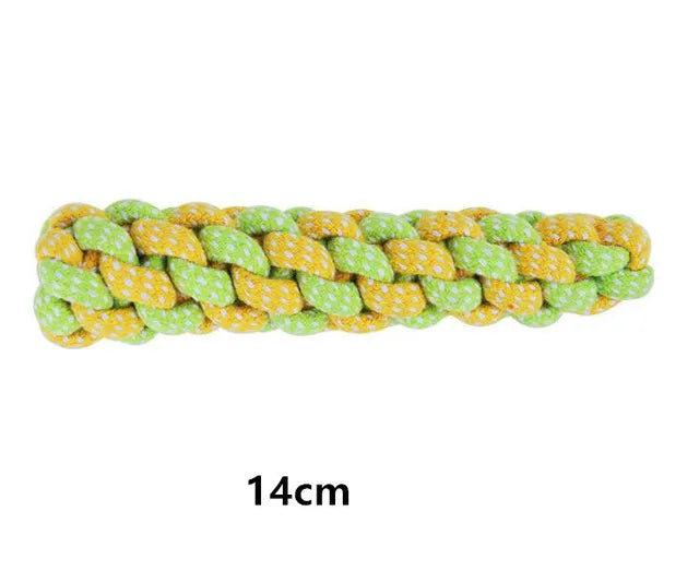 Jouets Interactifs pour Chiens – Balle & Corde en Coton Durable, Jouet à Mâcher et Soin Dentaire pour Chiots et Adultes