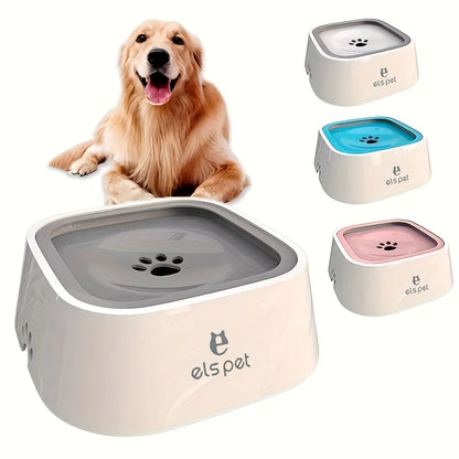 Gamelle d’eau anti-éclaboussures et anti-gaspillage pour chien